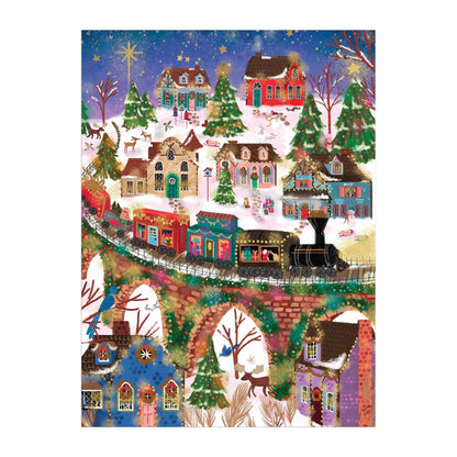 Joy Laforme Twinkletown Express 1000 Piece Foil Puzzle