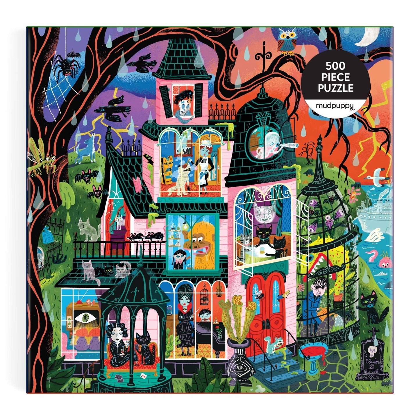 Monster Mansion 500 Piece Family Puzzle