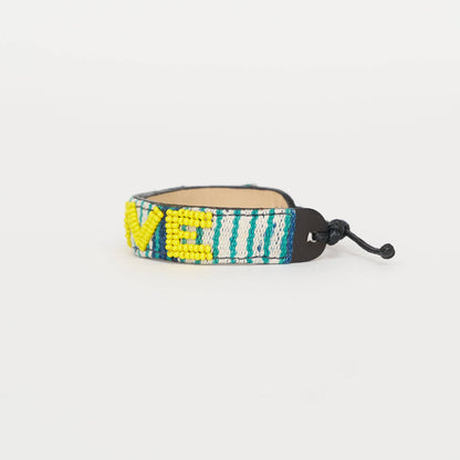 Mara Baule LOVE Bracelet - Yellow