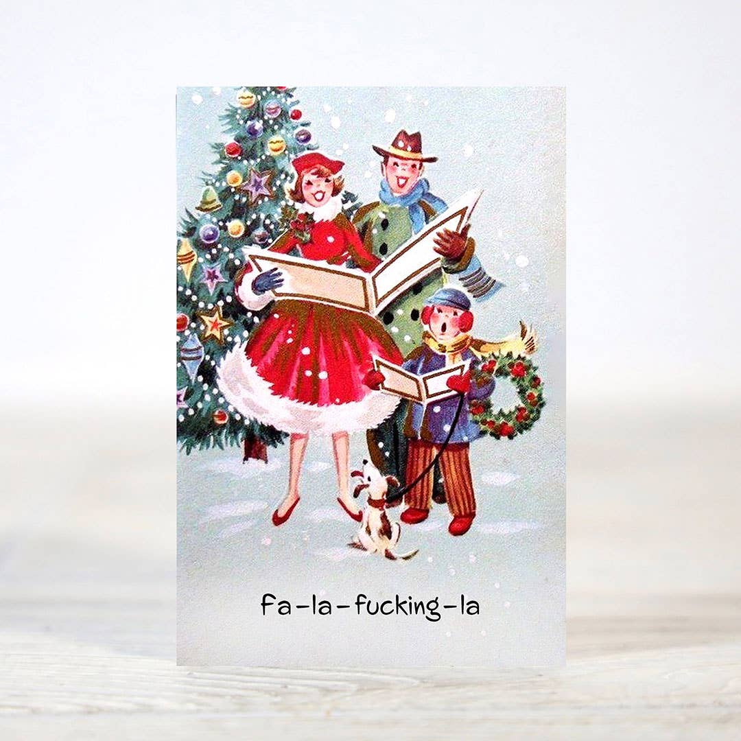 Mini 12 Days of Sarcastic Christmas Card Gift Set