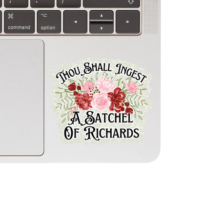 Vintage Funny Pun Sarcastic Humor High Quality Vinyl Sticker