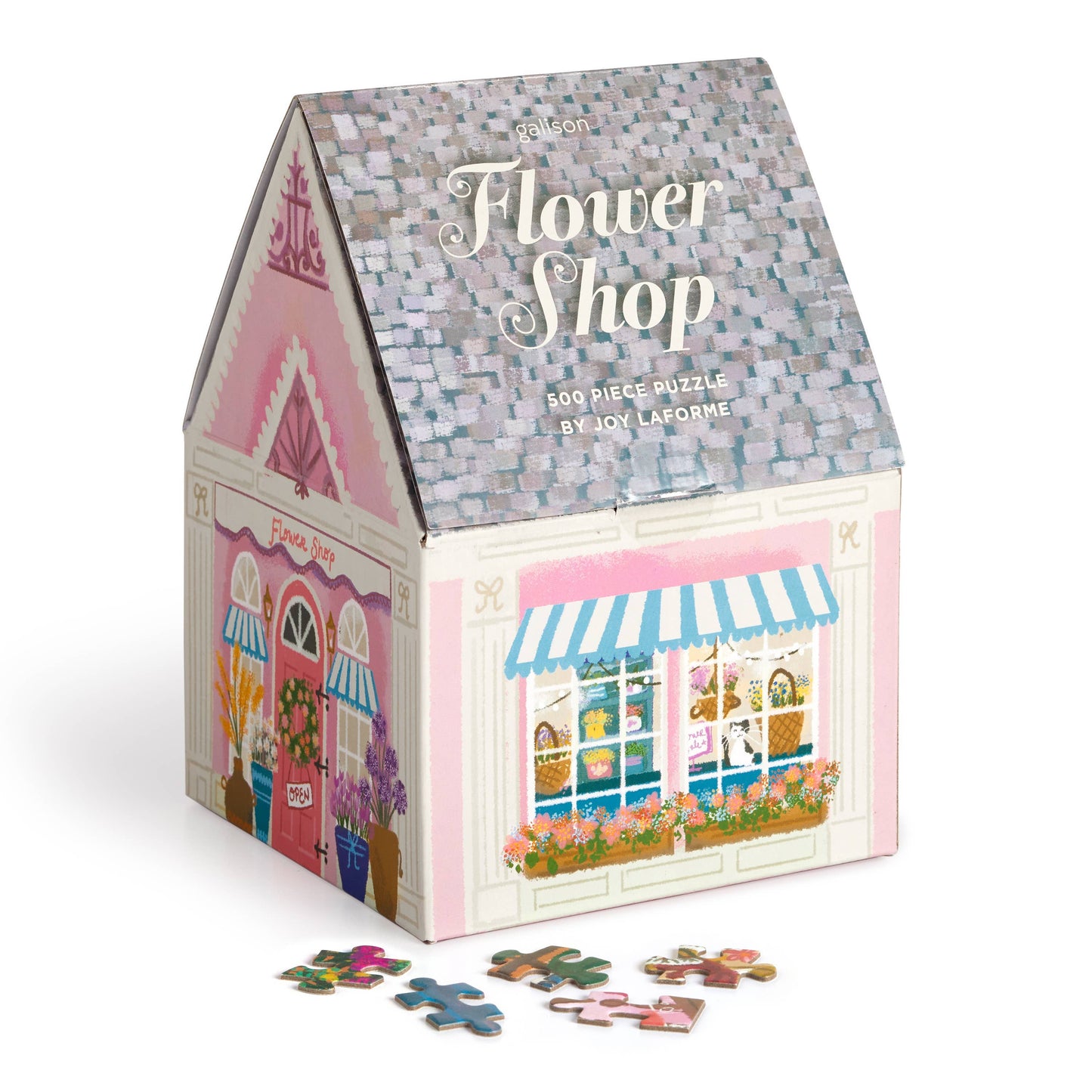 Flower Shop 500 Piece House Puzzle