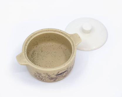 Pyrex-Inspired Forest Fancies Casserole Ceramic Trinket Box